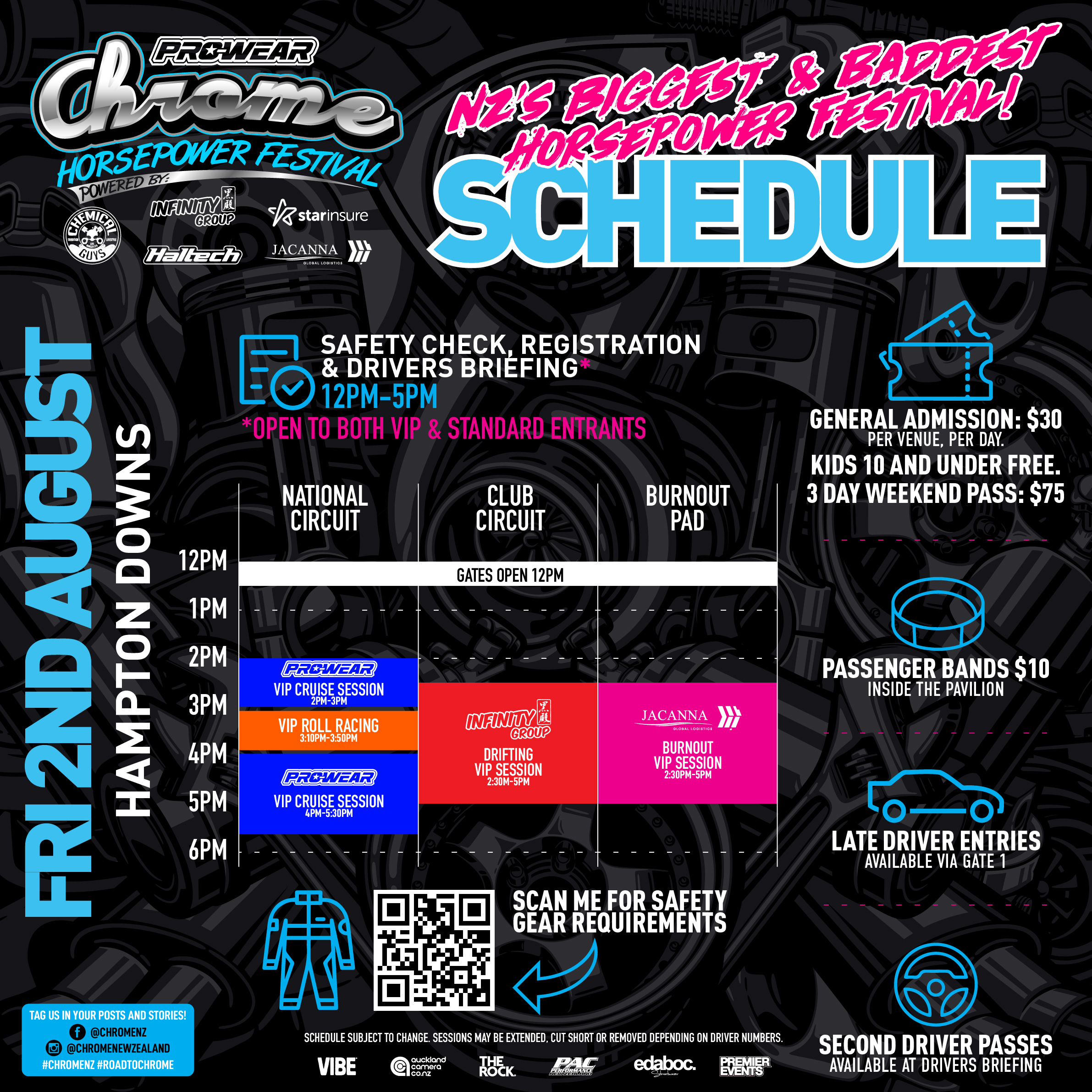 chromehd24 schedule fri