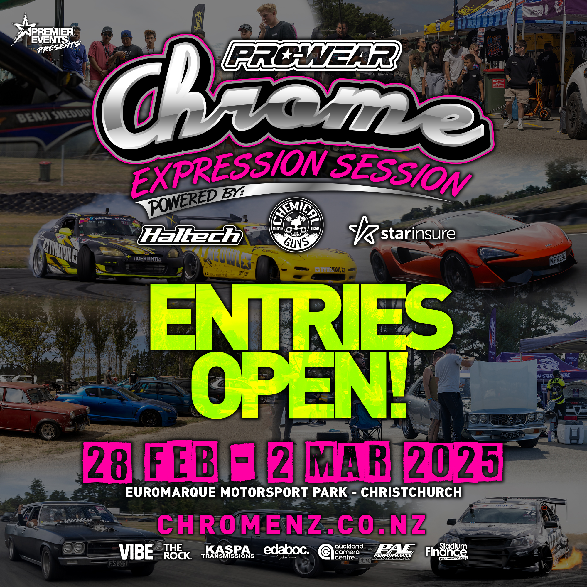 Chrome CHCH Entries now open!