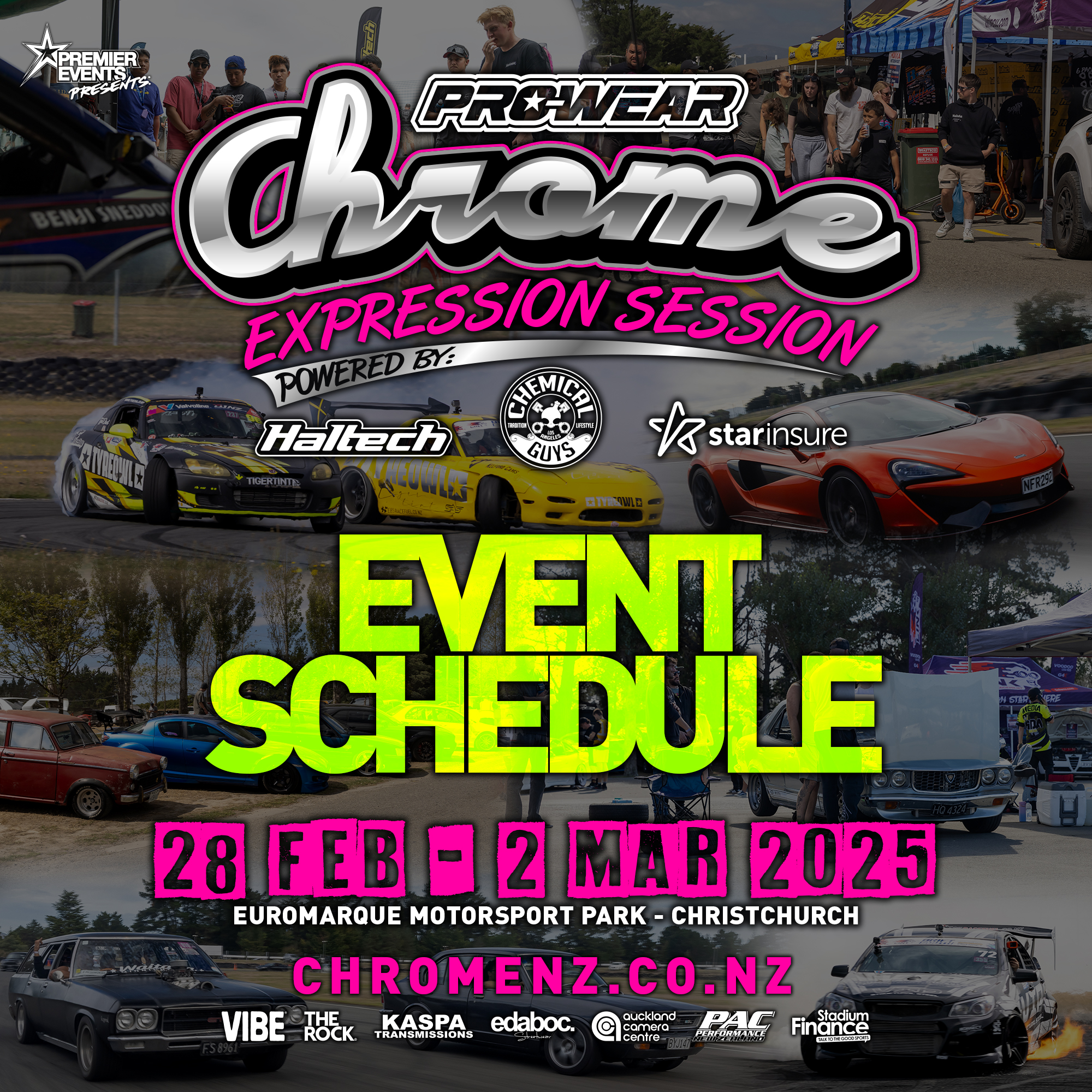 ChromeCHCH Schedule Released