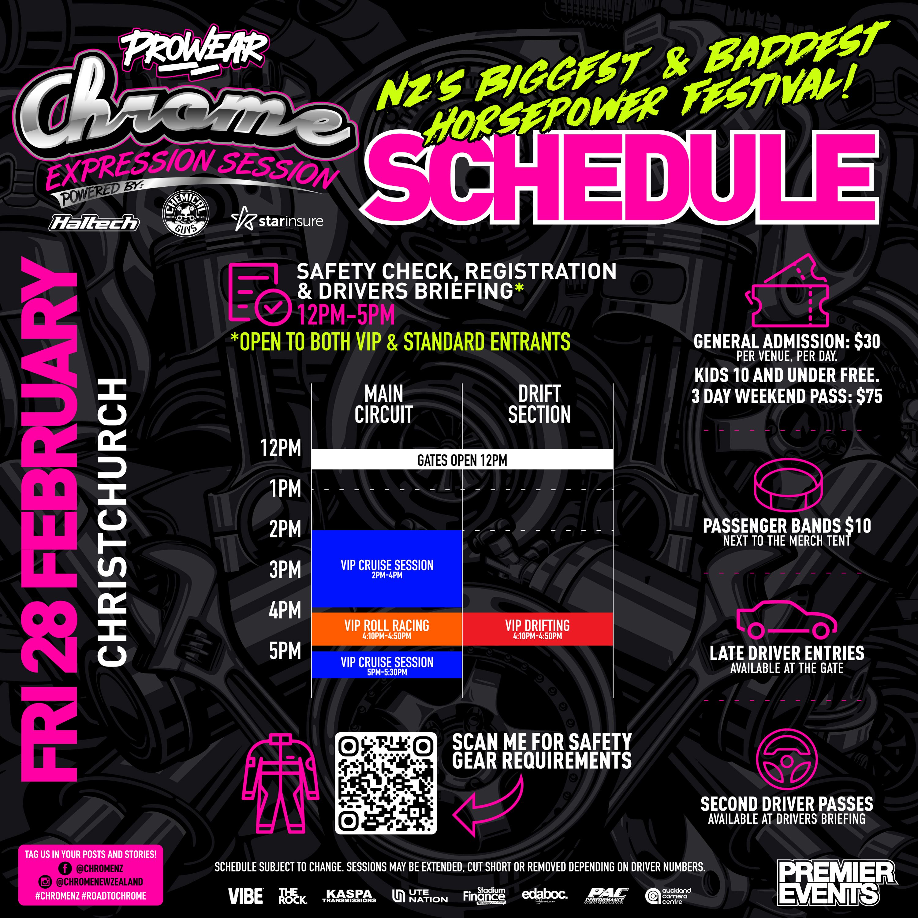 ChromeCHCH25 Schedule Fri