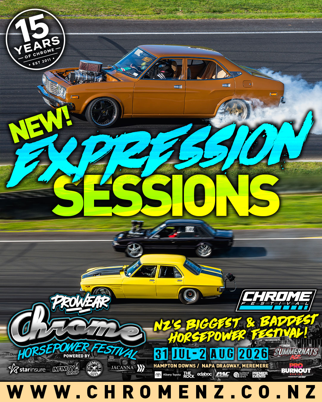 New Expression Sessions!