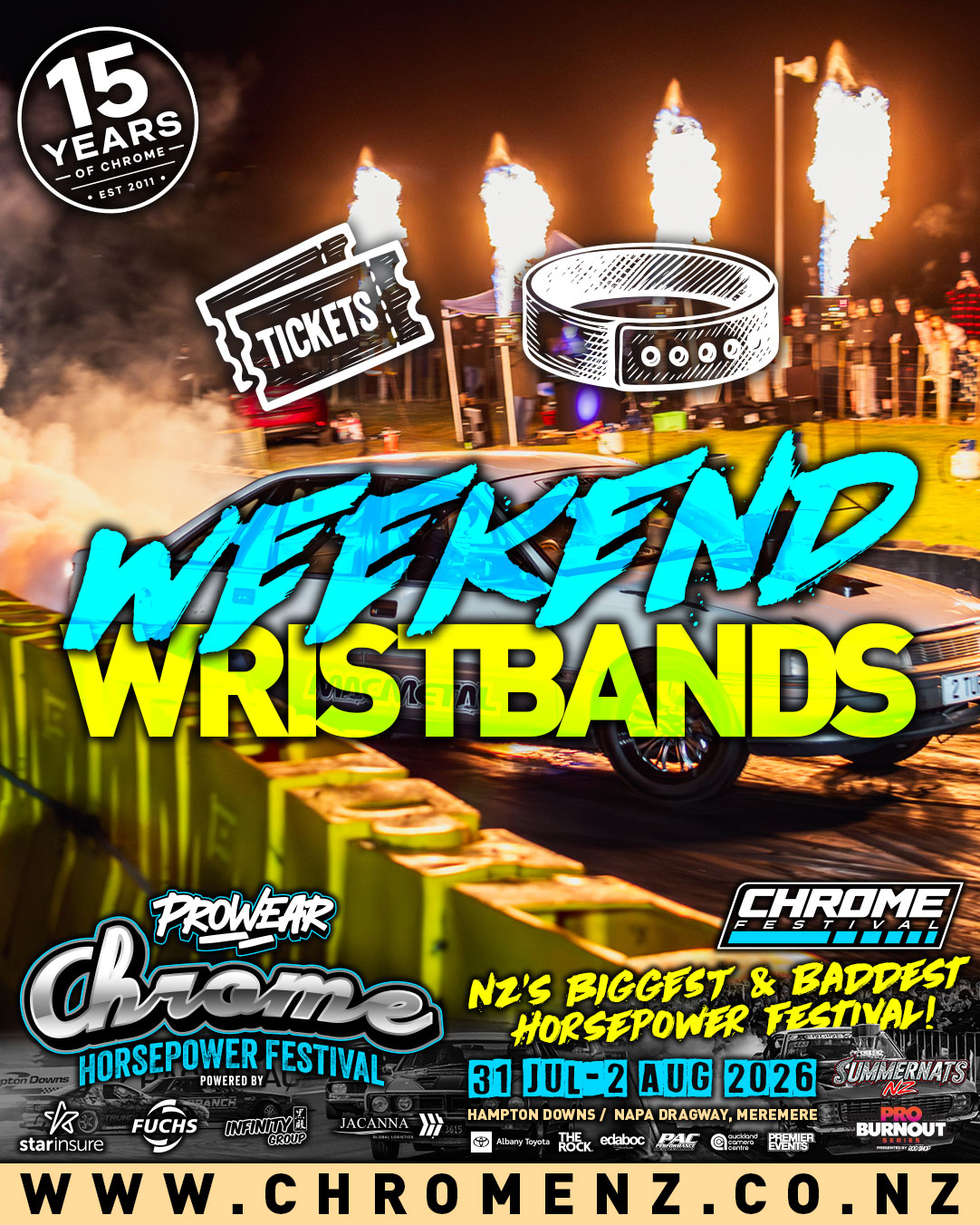 Weekend Wristbands